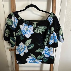 Banana Republic off the should top